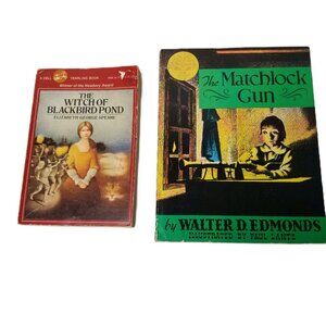 Colonial America Classics Lot 2 Witch of Blackbird Pond